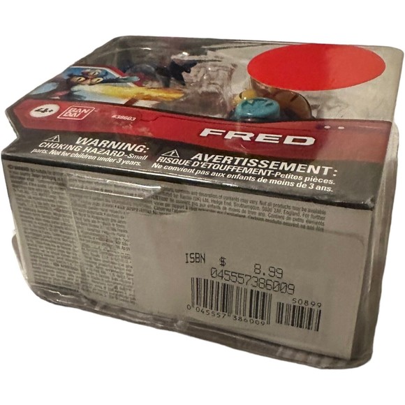 Disney Big Hero 6 The Series Fred 2014 Ban Dai Action Figure New In Box NIB Rare - Picture 4 of 9